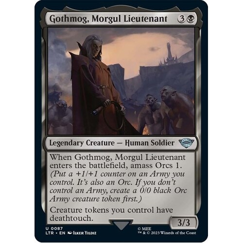 Gothmog, Morgul Lieutenant FOIL - LTR