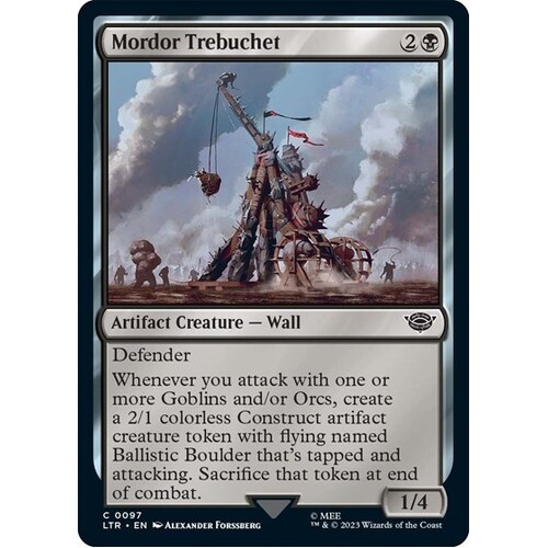 Mordor Trebuchet FOIL - LTR