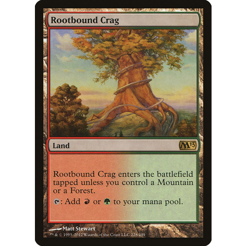 Rootbound Crag FOIL - M13