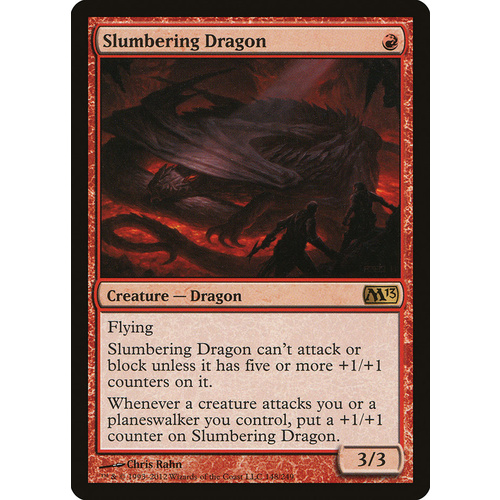 Slumbering Dragon FOIL - M13