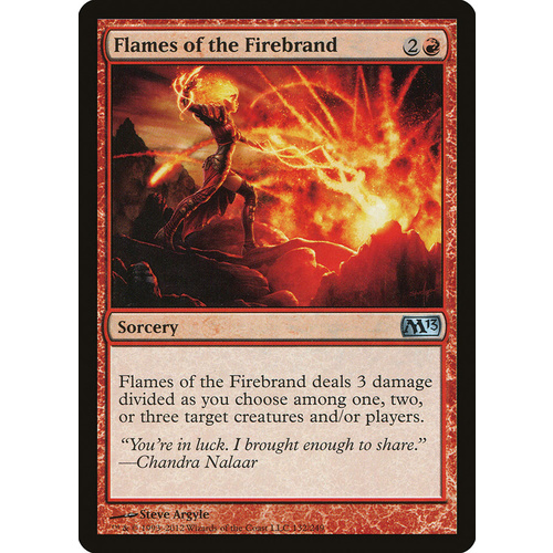 Flames of the Firebrand FOIL - M13