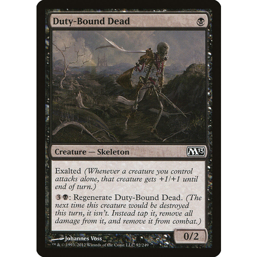 Duty-Bound Dead FOIL - M13