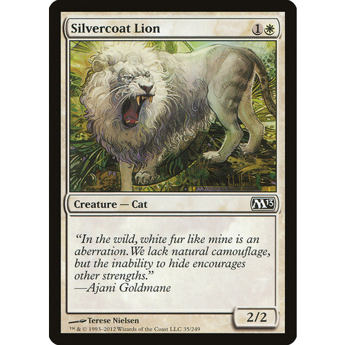 Silvercoat Lion FOIL - M13