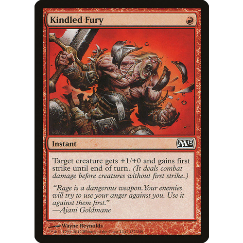 Kindled Fury FOIL - M13