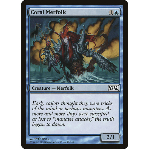 Coral Merfolk - M14