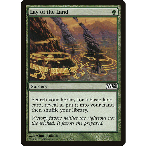 Lay of the Land - M14