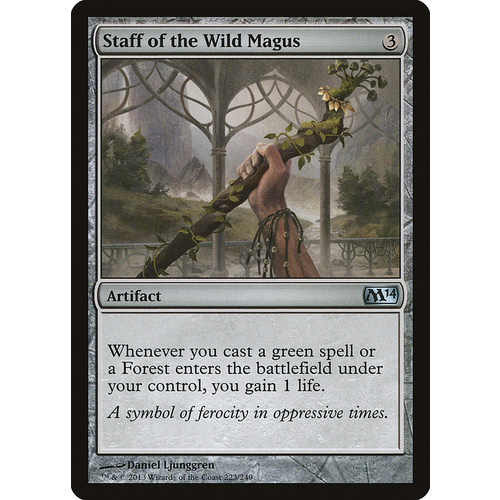 Staff of the Wild Magus FOIL - M14