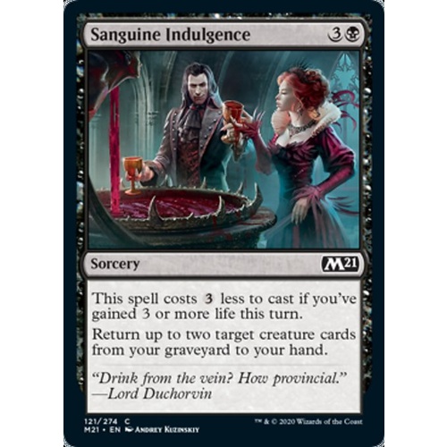 Sanguine Indulgence - M21