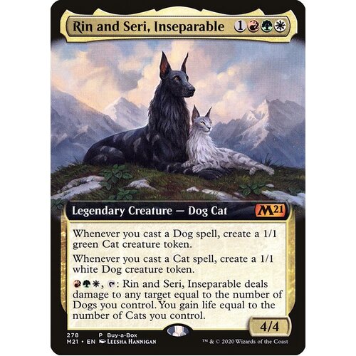 Rin and Seri, Inseparable (Buy-A-Box Promo) FOIL - M21 | Decked Out Gaming