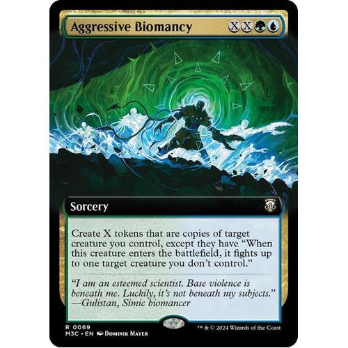 Aggressive Biomancy (Extended Art) FOIL - M2C