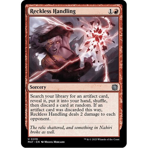 Reckless Handling - MAT