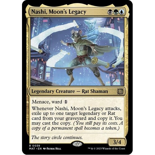 Nashi, Moon's Legacy - MAT