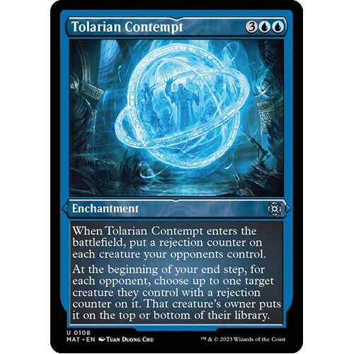 Tolarian Contempt (Foil Etched) - MAT