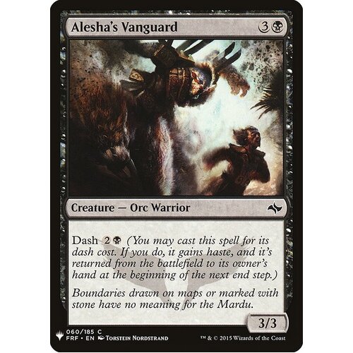 Alesha's Vanguard - MB1