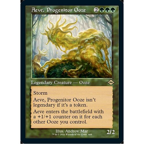 Aeve, Progenitor Ooze (Retro Frame) (Foil Etched)