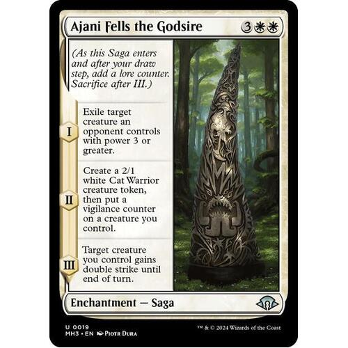 Ajani Fells the Godsire - MH3