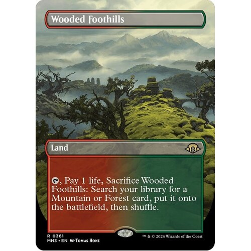 Wooded Foothills (Borderless) - MH3