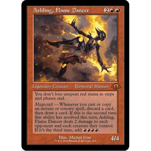 Ashling, Flame Dancer (Retro Frame) - MH3