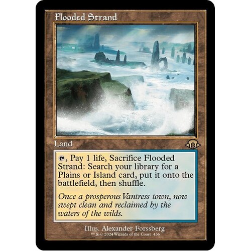 Flooded Strand (Retro Frame) FOIL - MH3