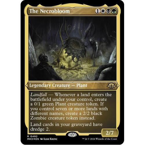 The Necrobloom (Foil Etched) FOIL - MH3