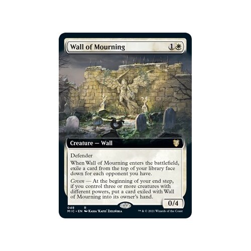 Wall of Mourning (Extended Art) - MIC