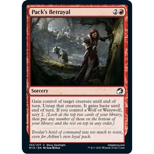 Pack's Betrayal - MID