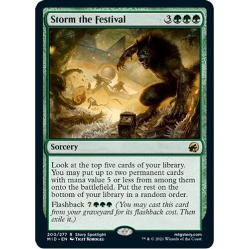 Storm the Festival FOIL - MID