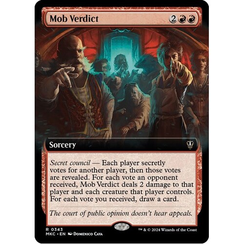 Mob Verdict (Extended Art) - MKC