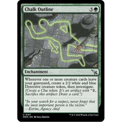 Chalk Outline - MKM