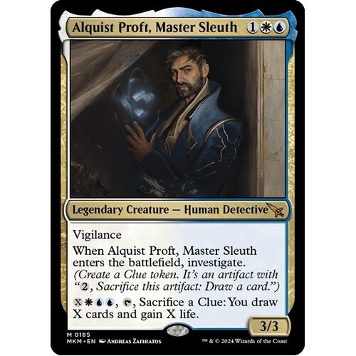 Alquist Proft, Master Sleuth - MKM