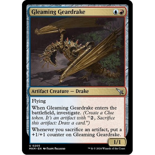 Gleaming Geardrake - MKM