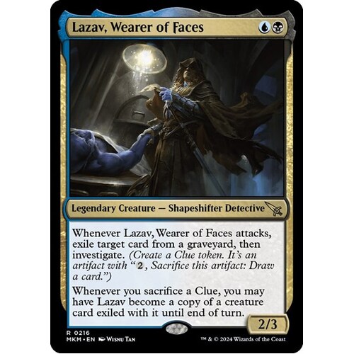 Lazav, Wearer of Faces - MKM