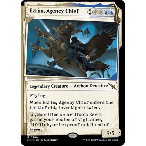 Ezrim, Agency Chief (Showcase) - MKM