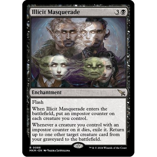 Illicit Masquerade FOIL - MKM