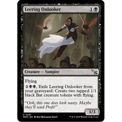 Leering Onlooker FOIL - MKM