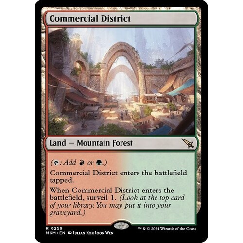 Commercial District FOIL - MKM