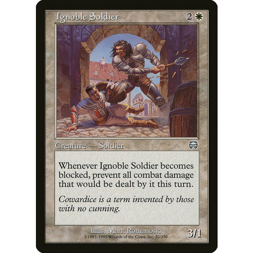 Ignoble Soldier - MMQ