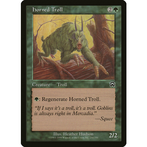 Horned Troll - MMQ