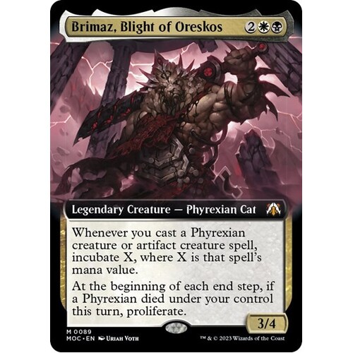 Brimaz, Blight of Oreskos (Extended Art) FOIL - MOC