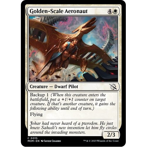 Golden-Scale Aeronaut - MOM