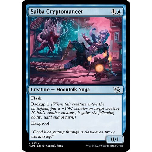 Saiba Cryptomancer - MOM