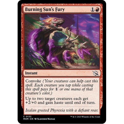 Burning Sun's Fury - MOM