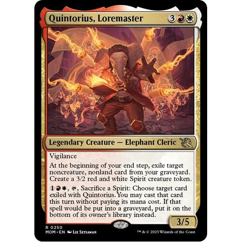 Quintorius, Loremaster - MOM