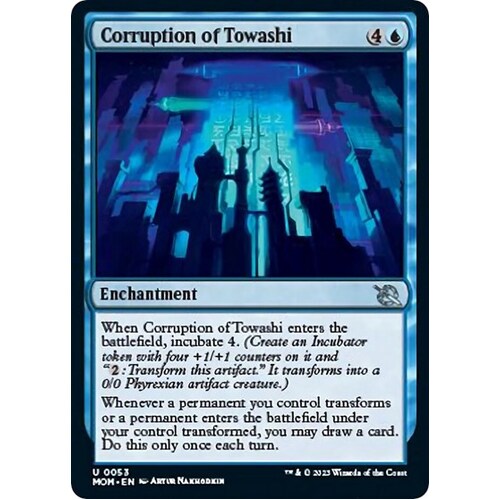 Corruption of Towashi FOIL - MOM