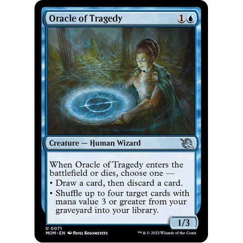 Oracle of Tragedy FOIL - MOM