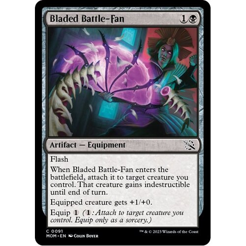 Bladed Battle-Fan FOIL - MOM