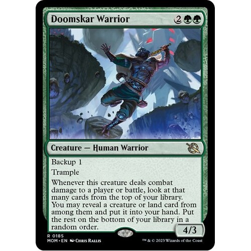 Doomskar Warrior FOIL - MOM