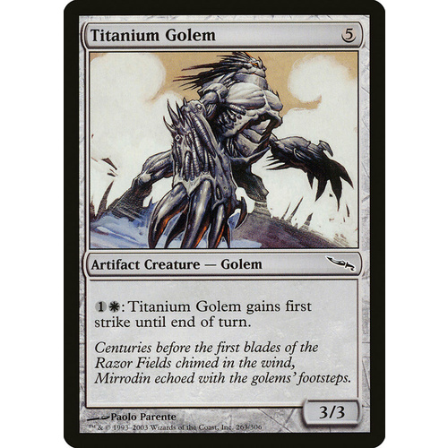 Titanium Golem - MRD