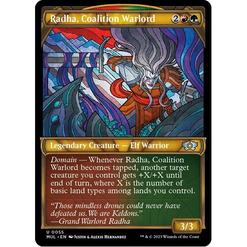 Radha, Coalition Warlord FOIL - MUL