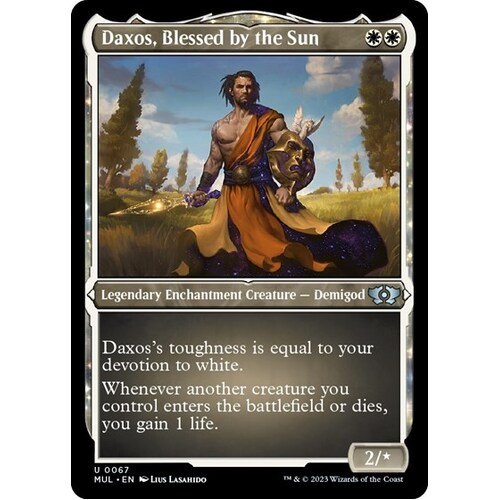 Daxos, Blessed by the Sun (Foil Etched) - MUL